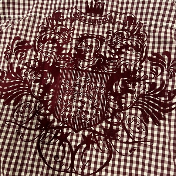 Live Mechanics LS Embroidered Plaid Shirt Mens 3XL - Picture 8 of 10